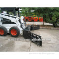Skid steer loader regulating sweeper ; regulating sweeper